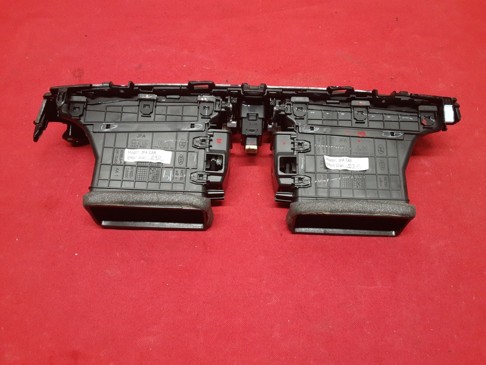 2016 2017 2018 2019 2020 Kia Optima Center Dash Hazard Light Vent Grille Bezel
