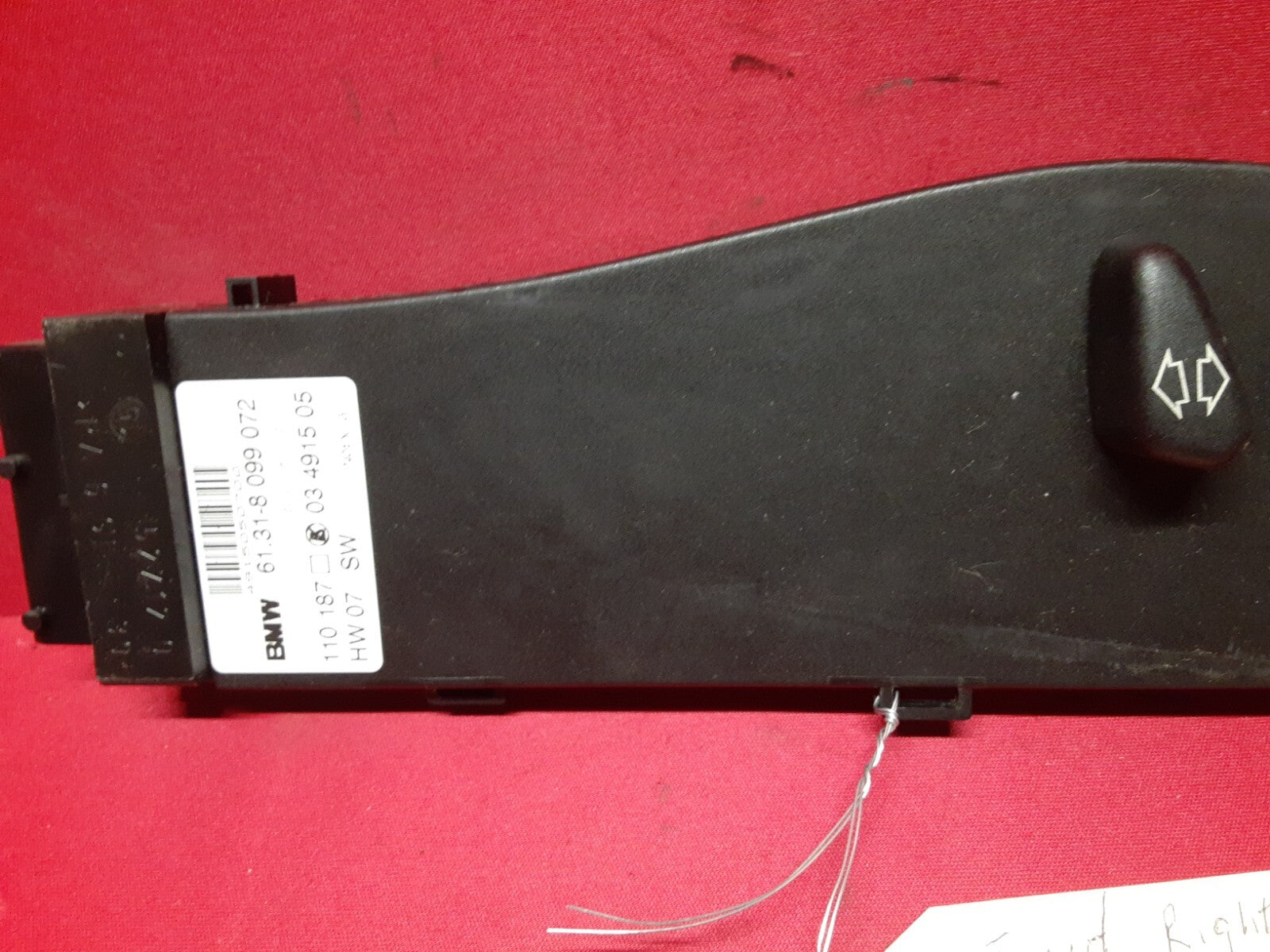 2003 - 2008 Range Rover HSE / Some BMW RIGHT FRONT Seat Adjust Switch HSL000030