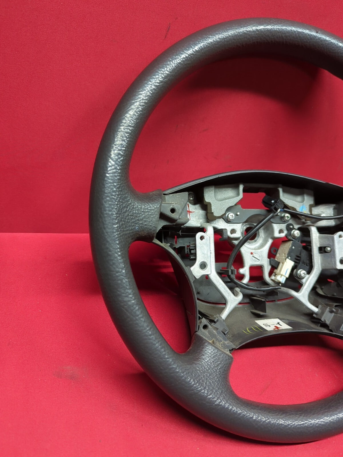 2004 - 2007 Toyota Highlander Urethane Steering Wheel Cruise Control Grey