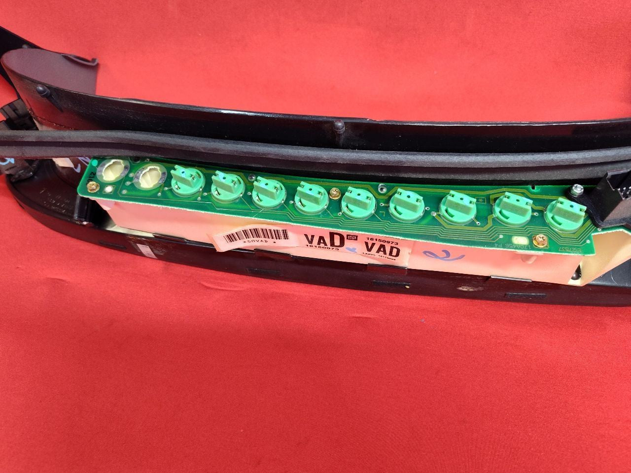 1995-1999 Oldsmobile Aurora Speedometer Trim Bezel Display w/ Door Mirror Switch