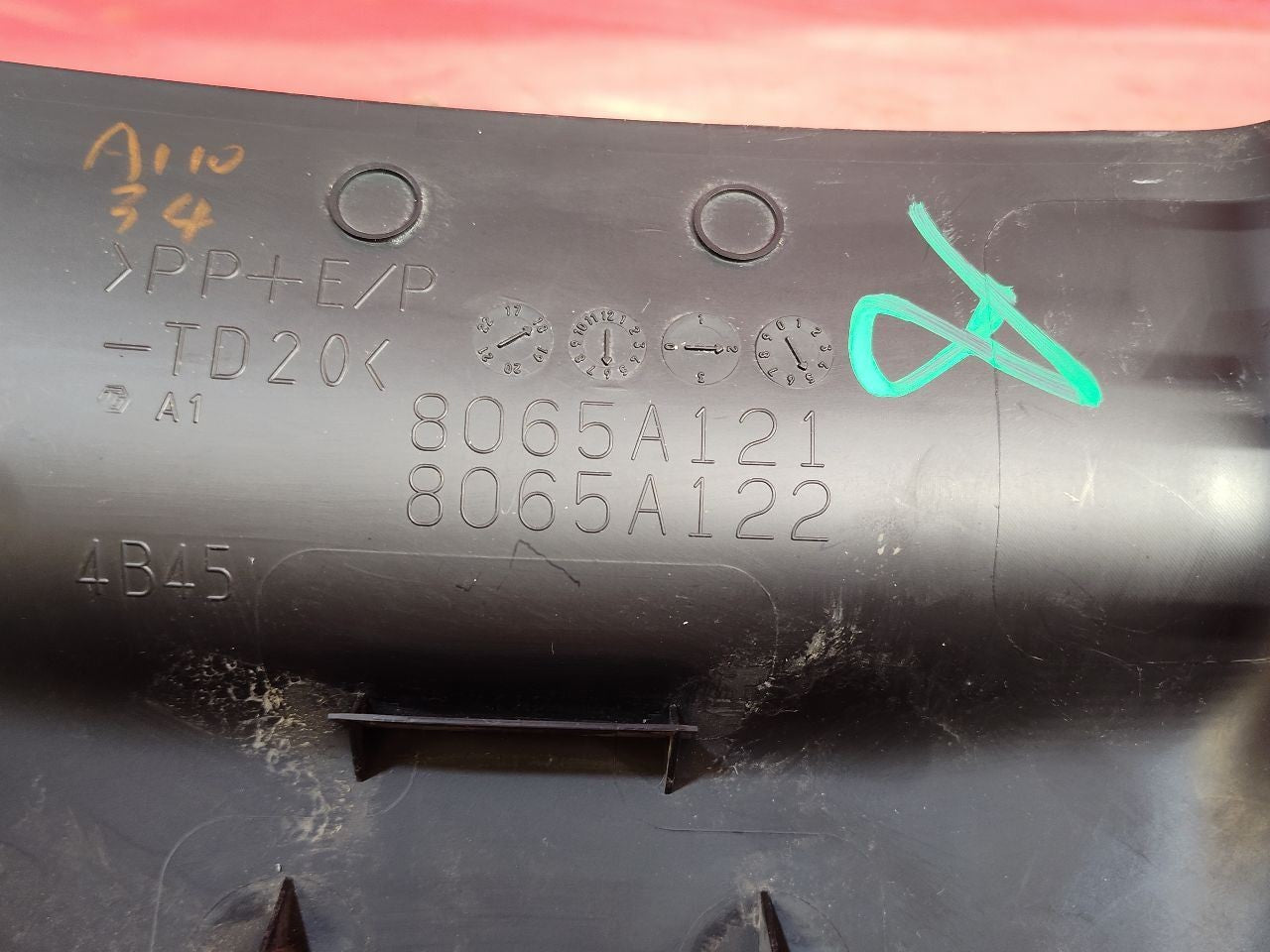 2018-2025 Mitsubishi Eclipse Cross 14-20 Outlander Steering Column Collar Bezel