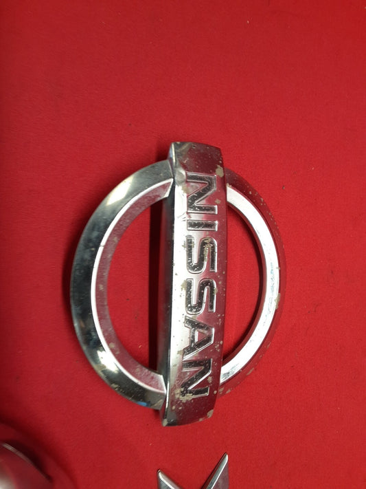2005-2008 Nissan Xterra Badge Emblem Set Kit Chrome OEM