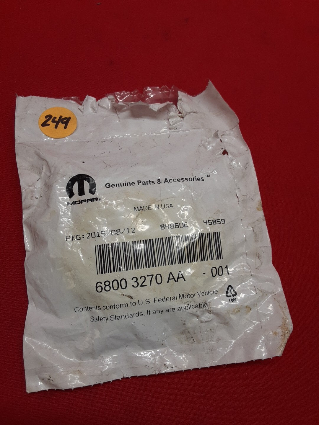 OEM NEW 2007-2018 Mopar Jeep Wrangler Axle Driveshaft Seal 68003270AA