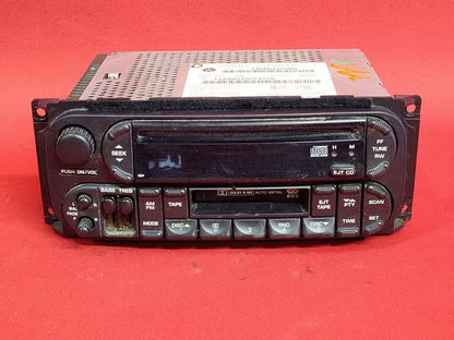 2003-2007 Chrysler Dodge Jeep Radio Stereo Receiver 05064125AD Faceplate RBP