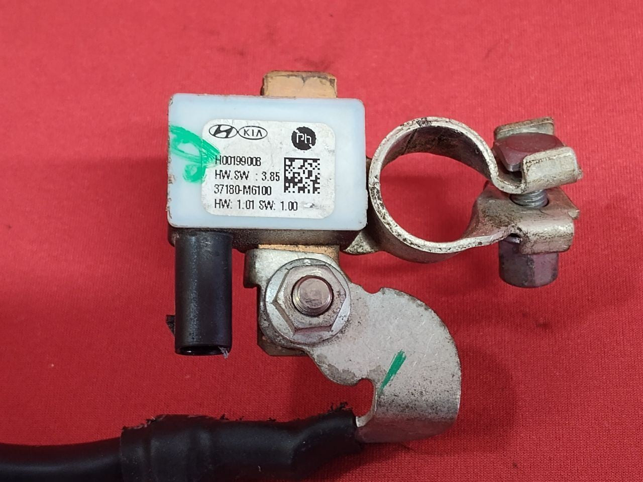 2019-2021 Kia Forte Negative Battery Terminal Sensor Cable 37180-M6100