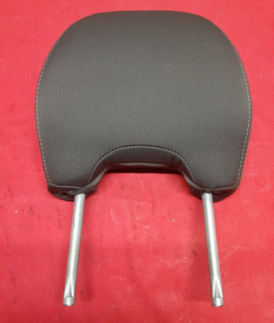 2006 2007 2008 Volvo S40 FRONT RIGHT PASSENGER Headrest Cloth Black Gray Stitch
