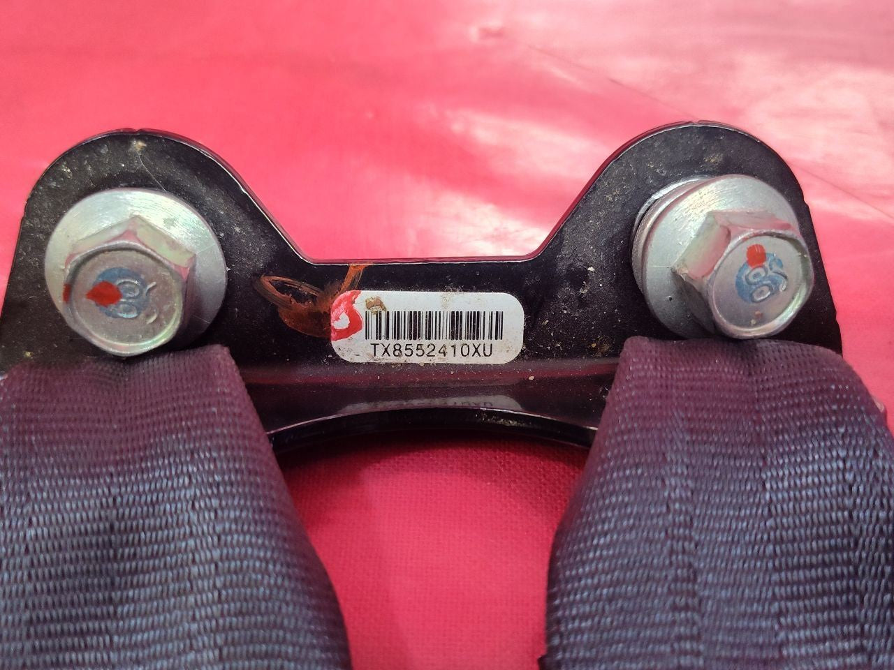 2009-2011 Honda Pilot 3RD THIRD Row Left / Center Dual Seat Belt Buckle Tongue
