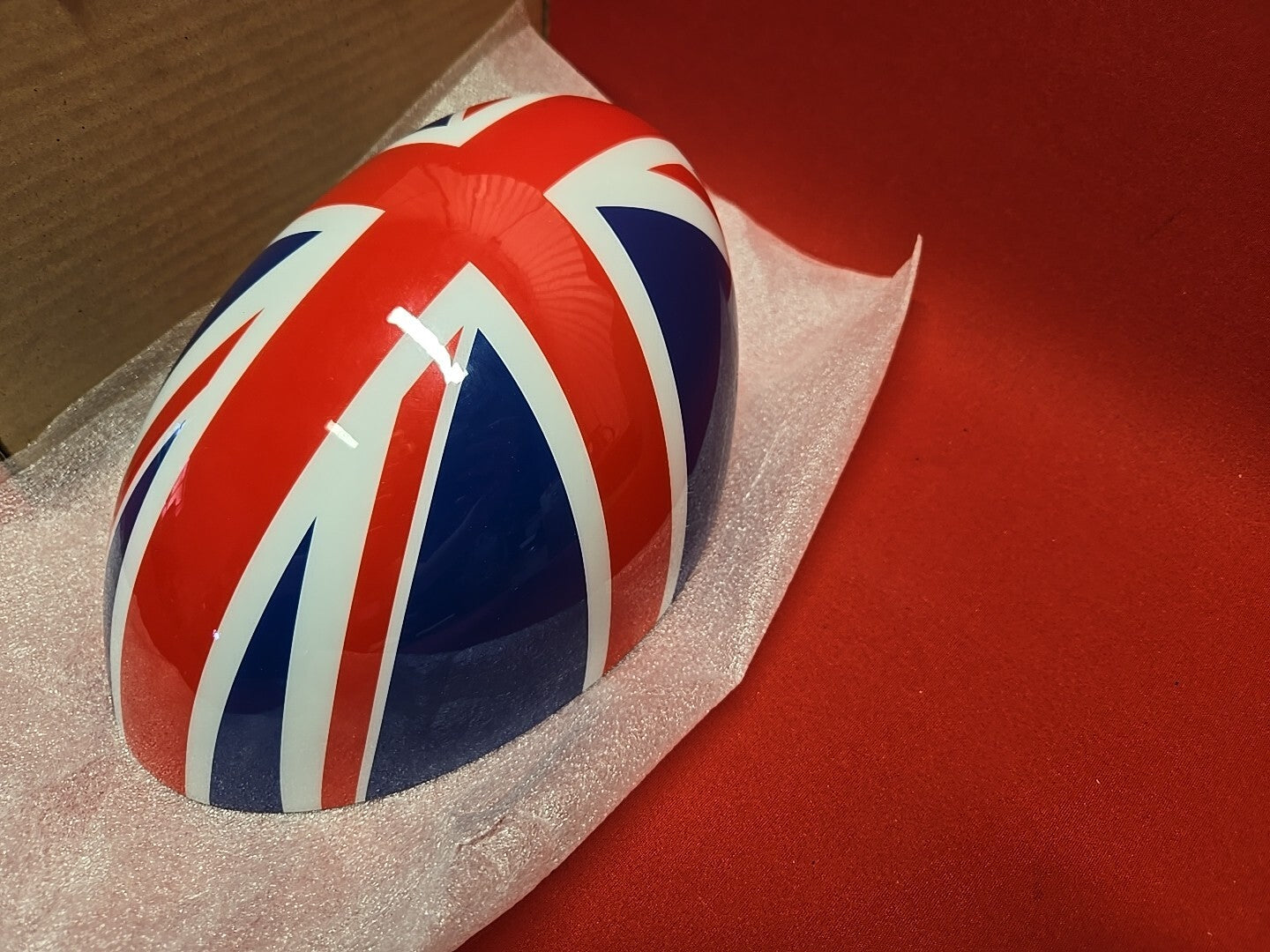 OEM New 2007 - 2016 Mini Left Driver Power-Fold Door Mirror Cover UNION JACK