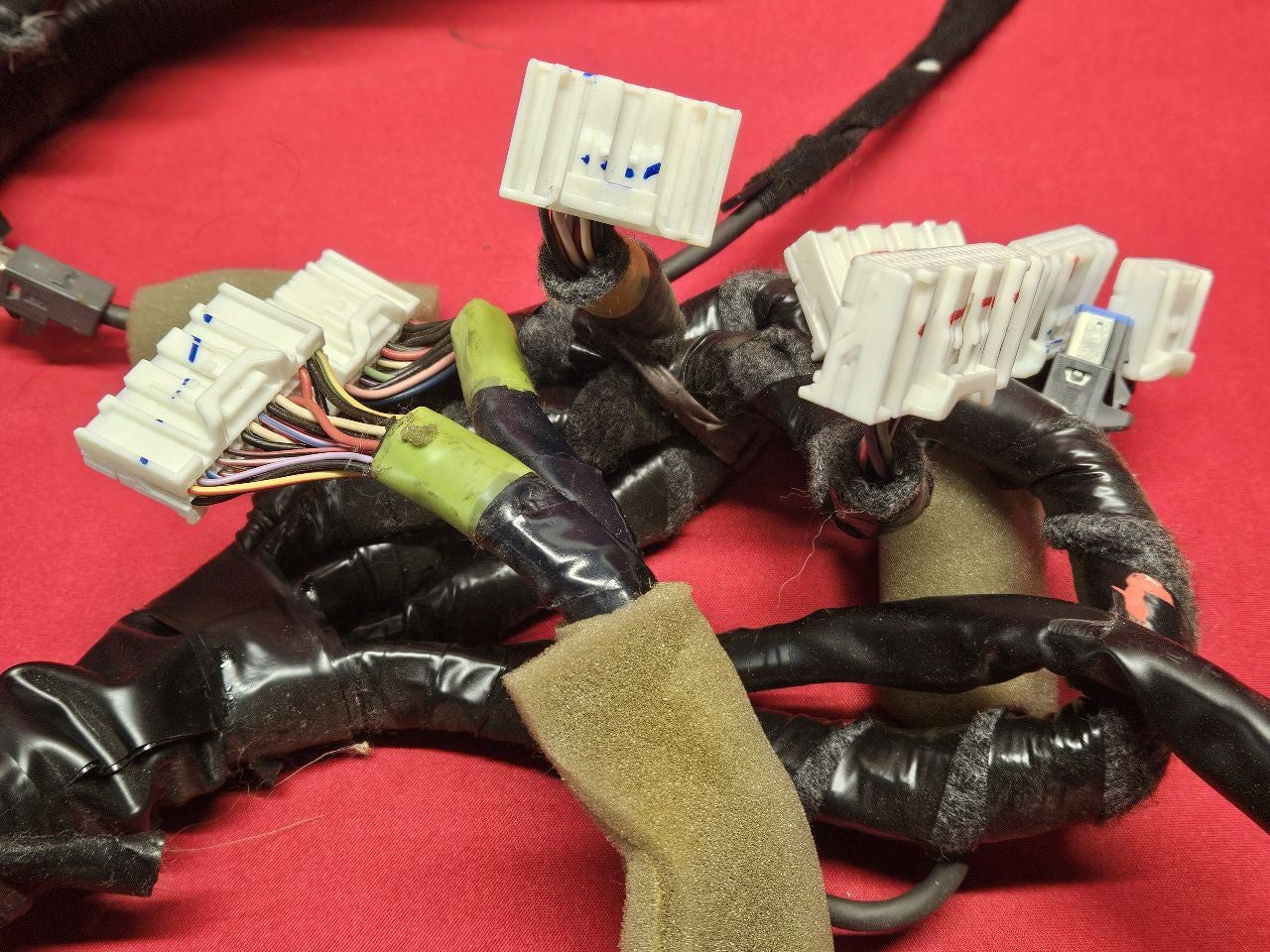 2011 2012 Infiniti QX56 Premium Bose Sound Navigation Dash Wiring Harness