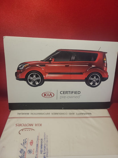 2010 Kia Soul Owner Manual Book Service Warranty