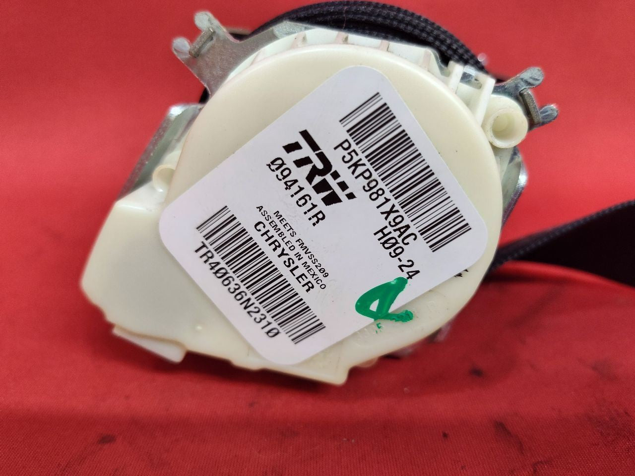 2013-2019 Dodge Ram REAR 2nd Row Left -or- Right Outer Seat Belt Retractor