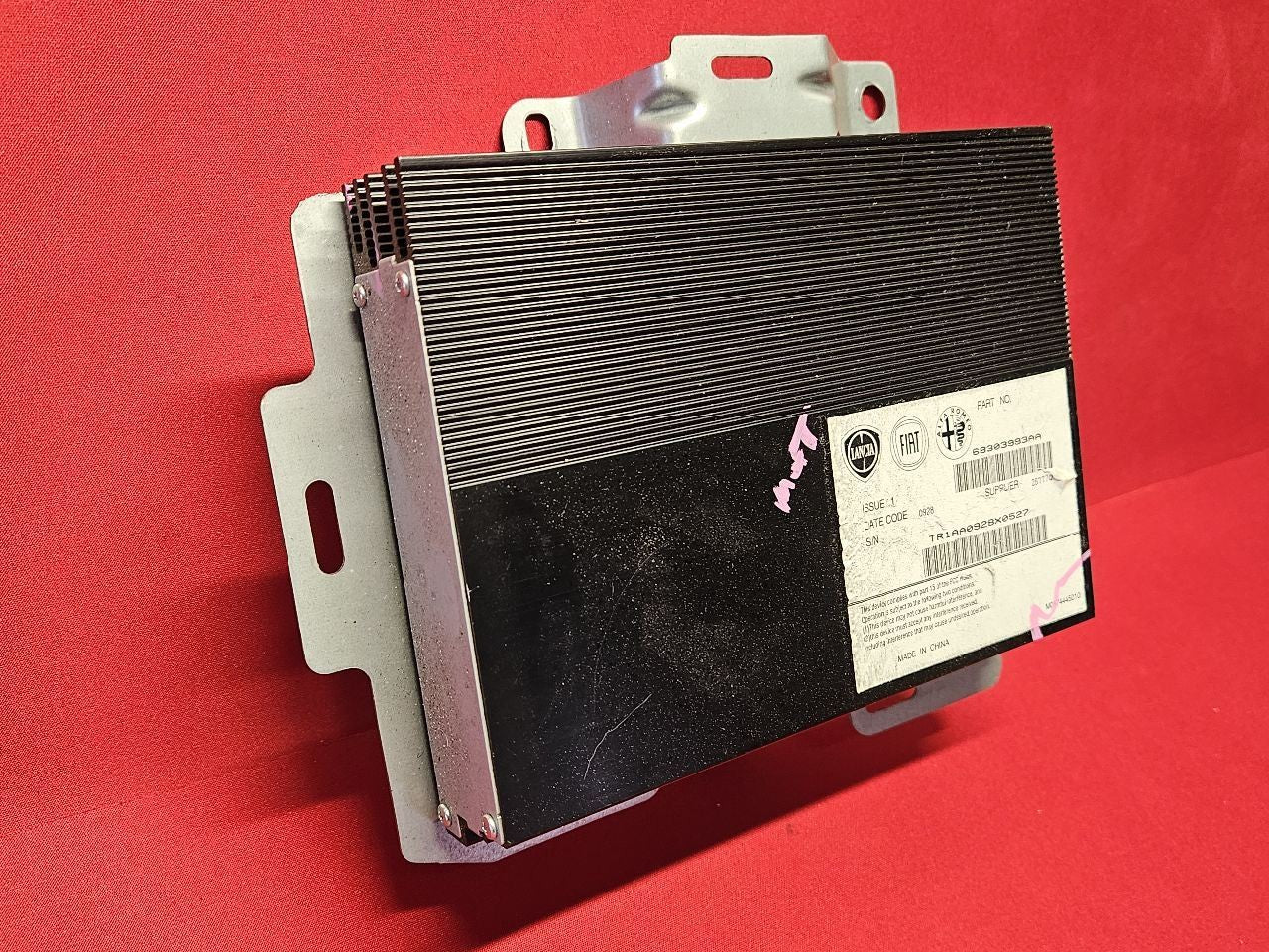 2017-2019 Fiat 500 Lancia Alfa Radio Stereo Amplifier 68303993AA - 67k Miles