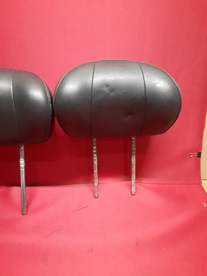 2004 Jeep Grand Cherokee Front Center Row Head Rest Set of 2 Gray XZ821DVAA