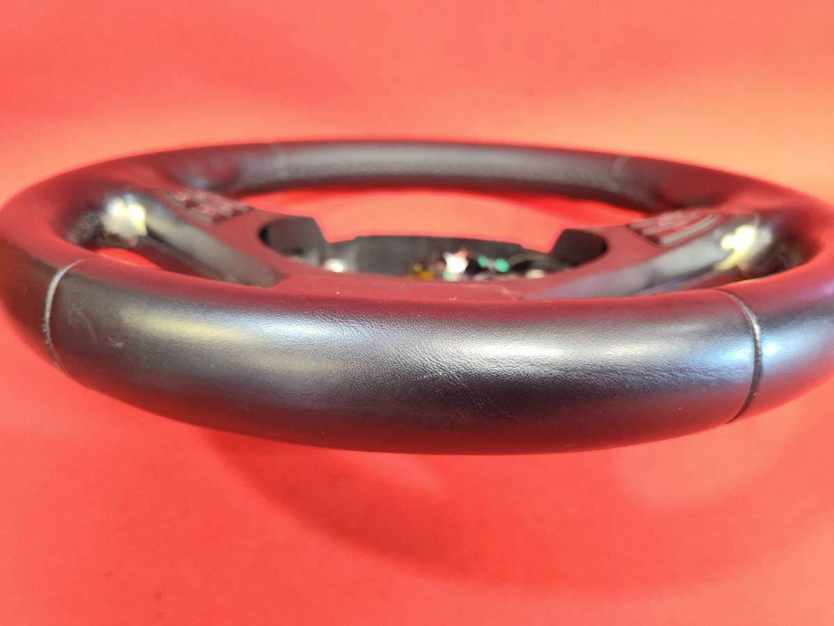 2004-2006 BMW X3 M-Sport Black Leather Steering Wheel w/ Cruise Radio Buttons