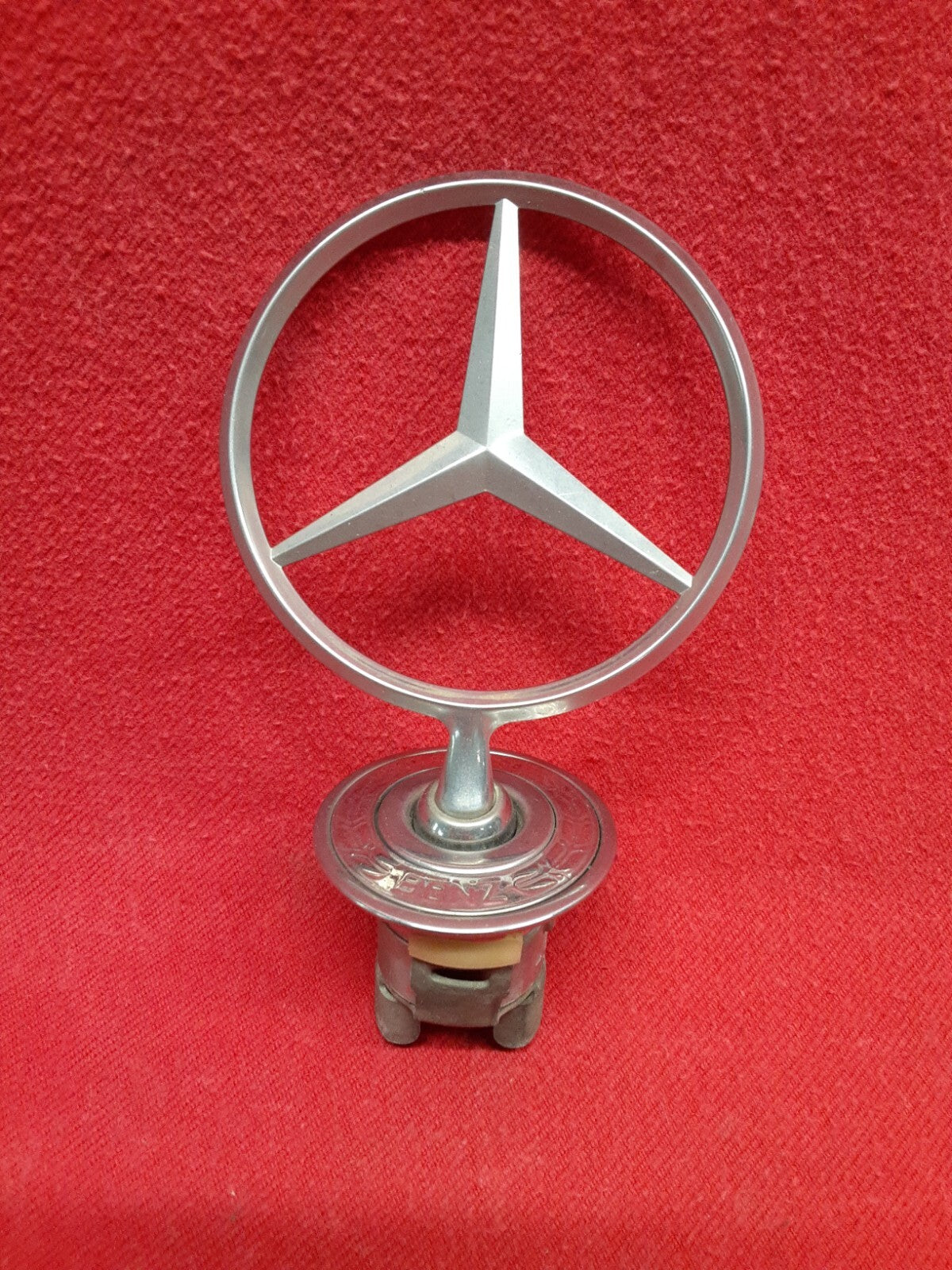 1994 - 2007 Mercedes Various Models Hood Ornament Emblem Logo Star Silver Band