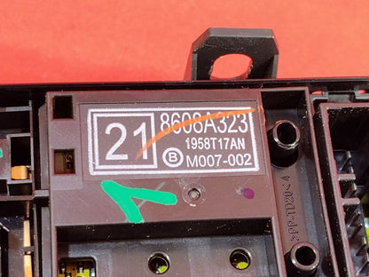 2018-2025 Mitsubishi Eclipse Cross FRONT DRIVER Master Window Switch w/ Bezel
