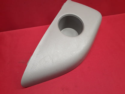 2003 - 2007 Toyota Highlander LEFT REAR Hatch Deck Cup Holder Cover Trim Grey