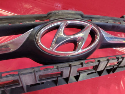13-16 Hyundai Genesis Coupe UPPER Front Bumper Grille Insert w/ Emblem