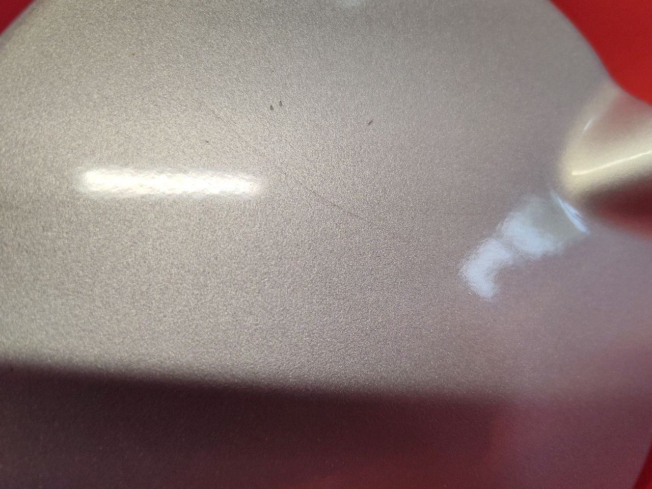 2007-2012 Dodge Caliber 07-17 Jeep Fuel Filler Door Lid PS2 Bright Silver