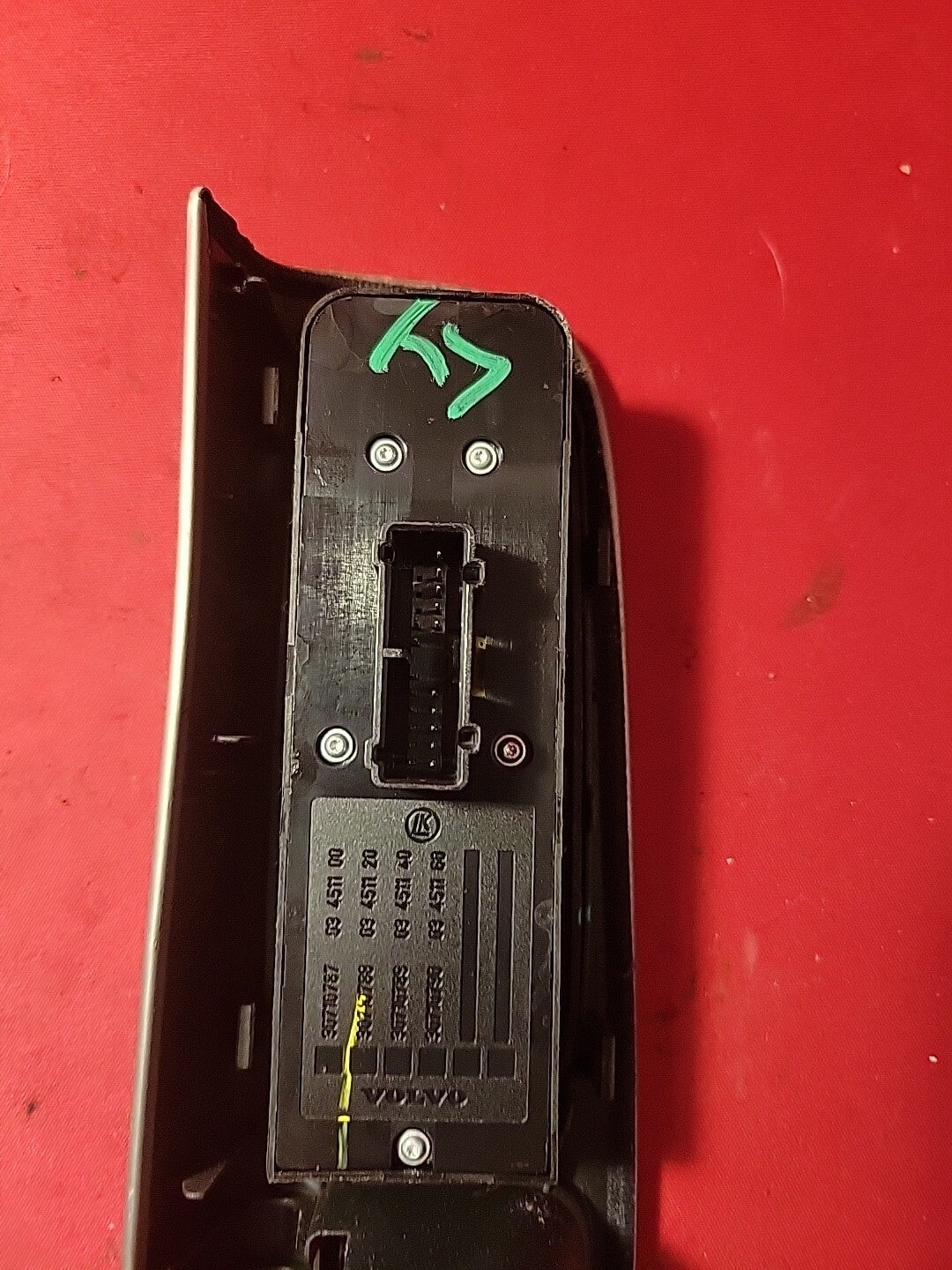 2004 2005 2006 Volvo S40 Front Left Driver Master Window Mirror Switch 307734301