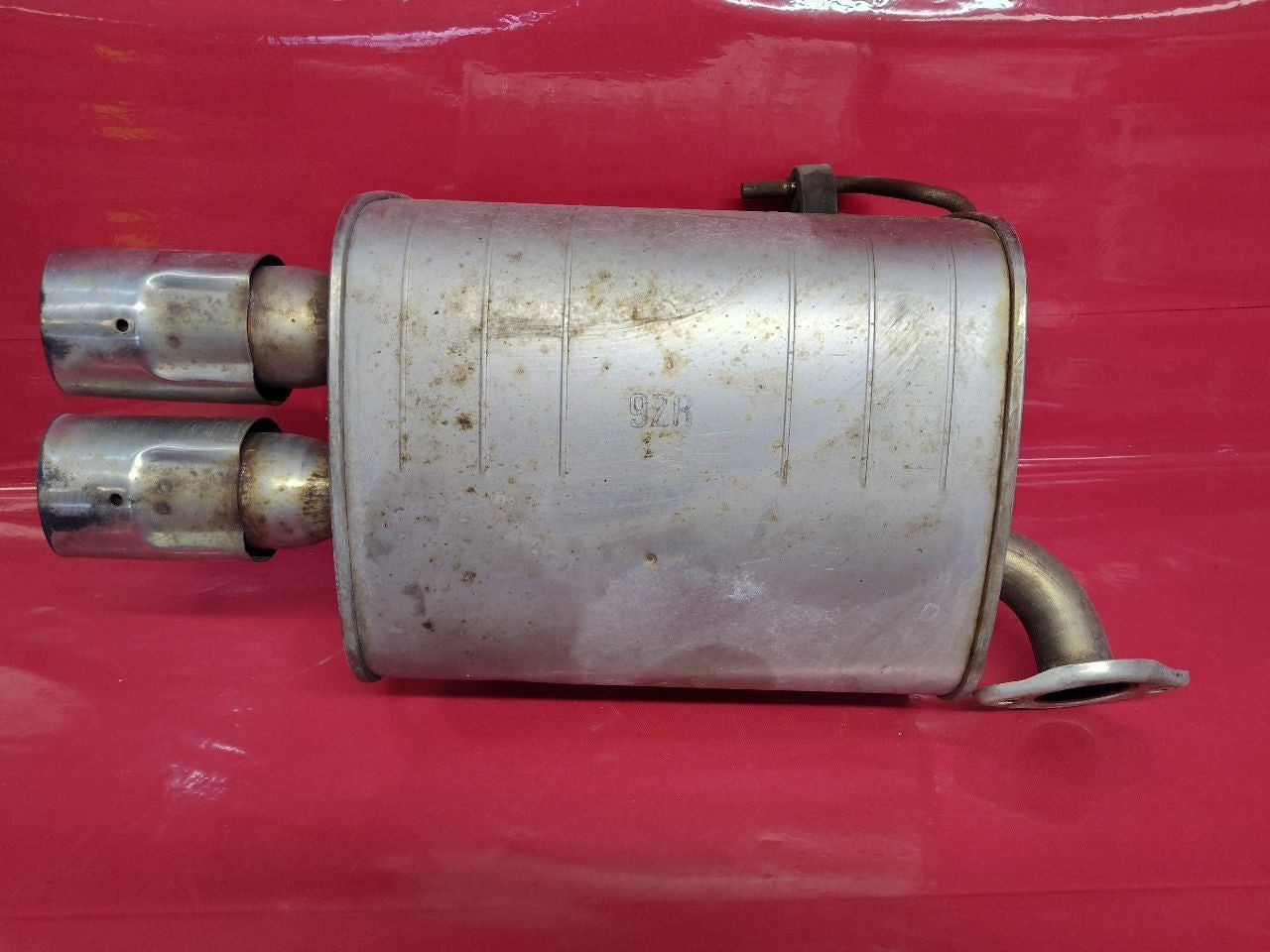 2015-2021 Subaru WRX 2.0L Turbo RIGHT PASSENGER Exhaust Muffler - 38k Miles