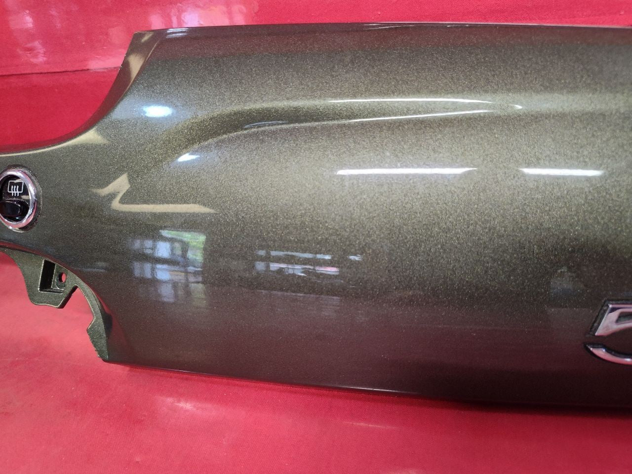 2012-2015 Fiat 500 Instrument Panel Dash Vent Trim Set PFP: Oliva Green Pearl