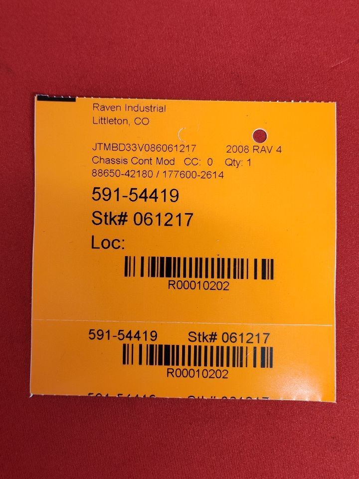 2006-2008 Toyota Rav4 Base/Sport HVAC Climate Temp Control Module 88650-42180