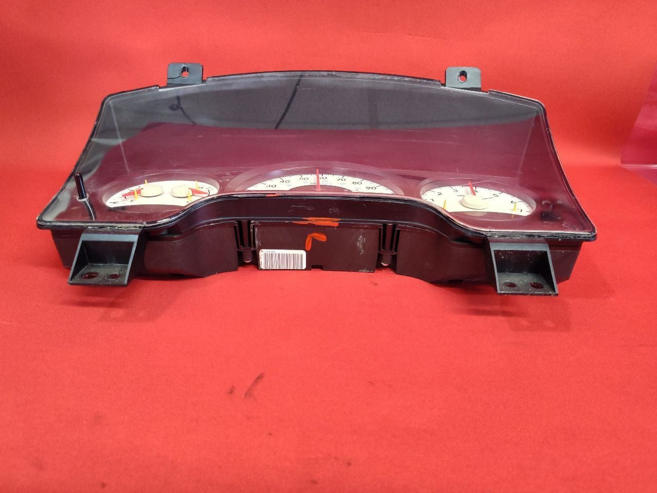 2008 Dodge Durango Speedometer Instrument Cluster MPH Black Backing Bezel