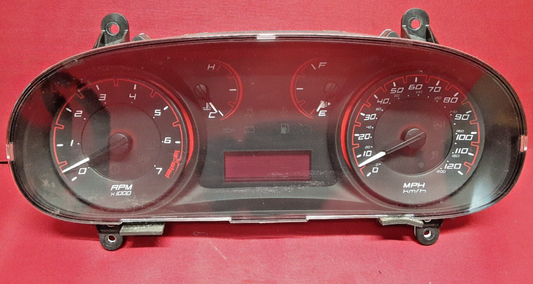 2014 Dodge Dart L4 Speedometer Instrument Cluster MPH Red Trim 68242388AB