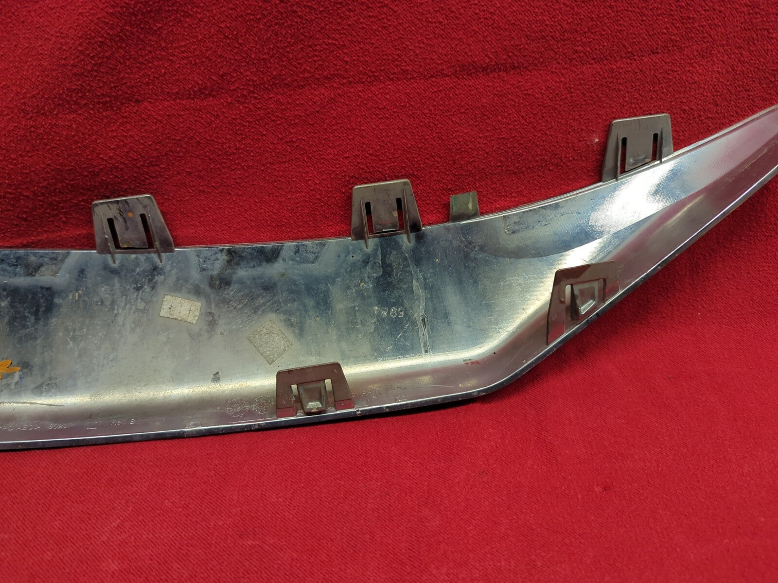2004 2005 2006 Chrysler Pacifica Chrome FRONT RIGHT PASSENGER Bumper Trim Fascia