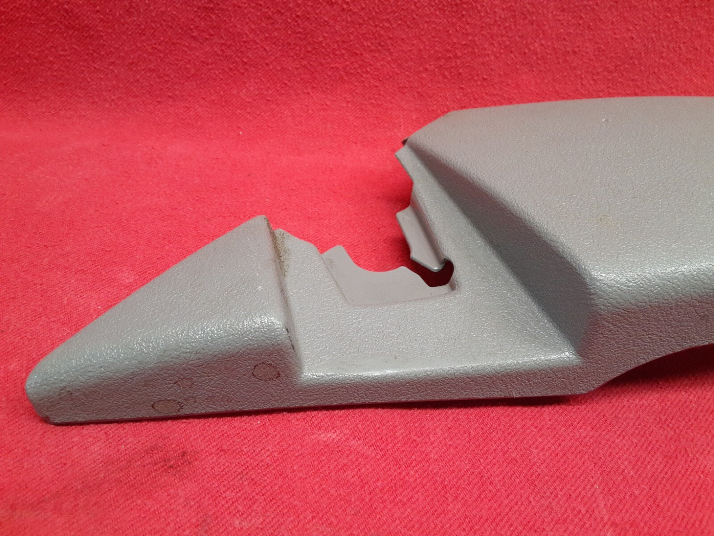 1994 - 2003 Mercedes Benz LEFT DRIVER Seat Guide Cover Bezel Grey 2109180530