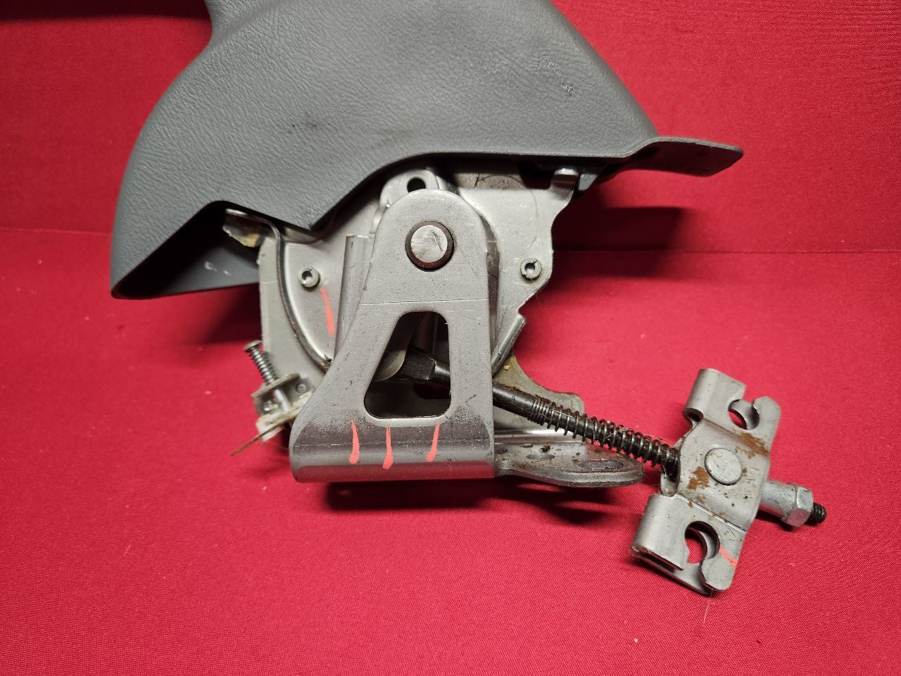2004 2005 Honda Civic 4-Door Sedan Emergency Parking Brake Lever w/ Cover Gray