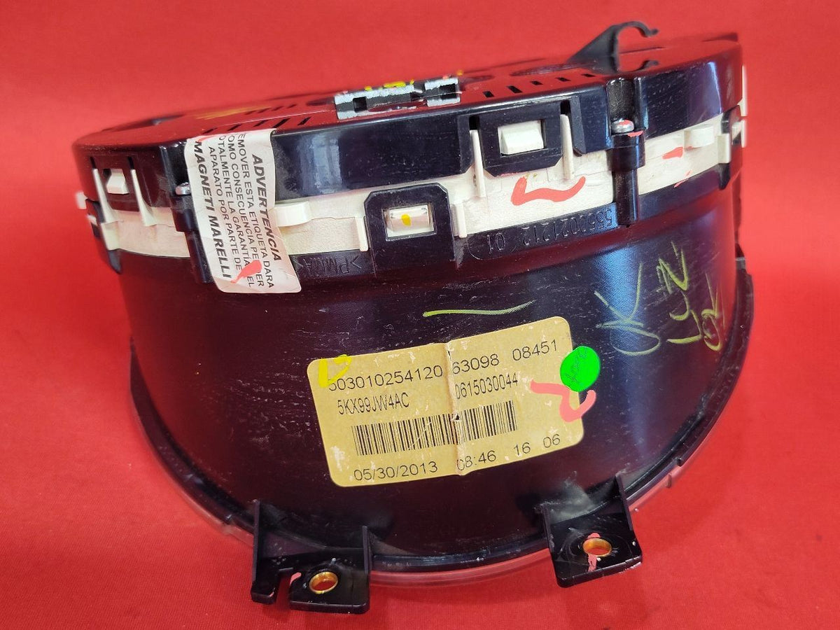 2013 Fiat 500 1.4L Speedometer Instrument Cluster MANUAL TRANSMISSION / MPH