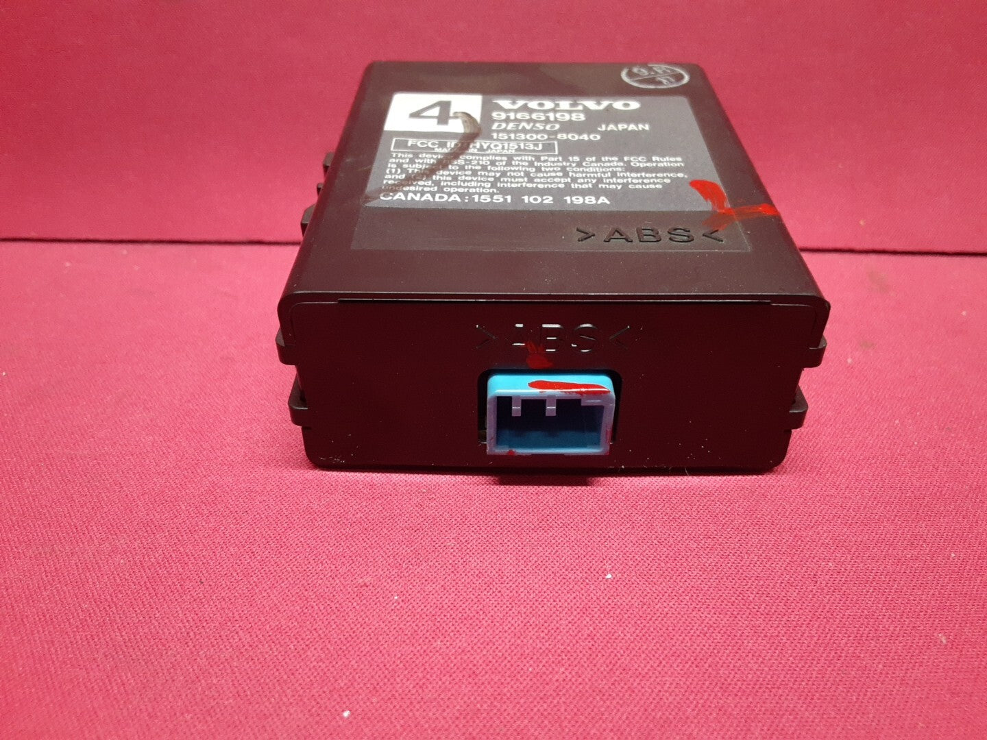 1998 1999 2000 Volvo S70 V70 Keyless Entry Receiver Control Module 9166198
