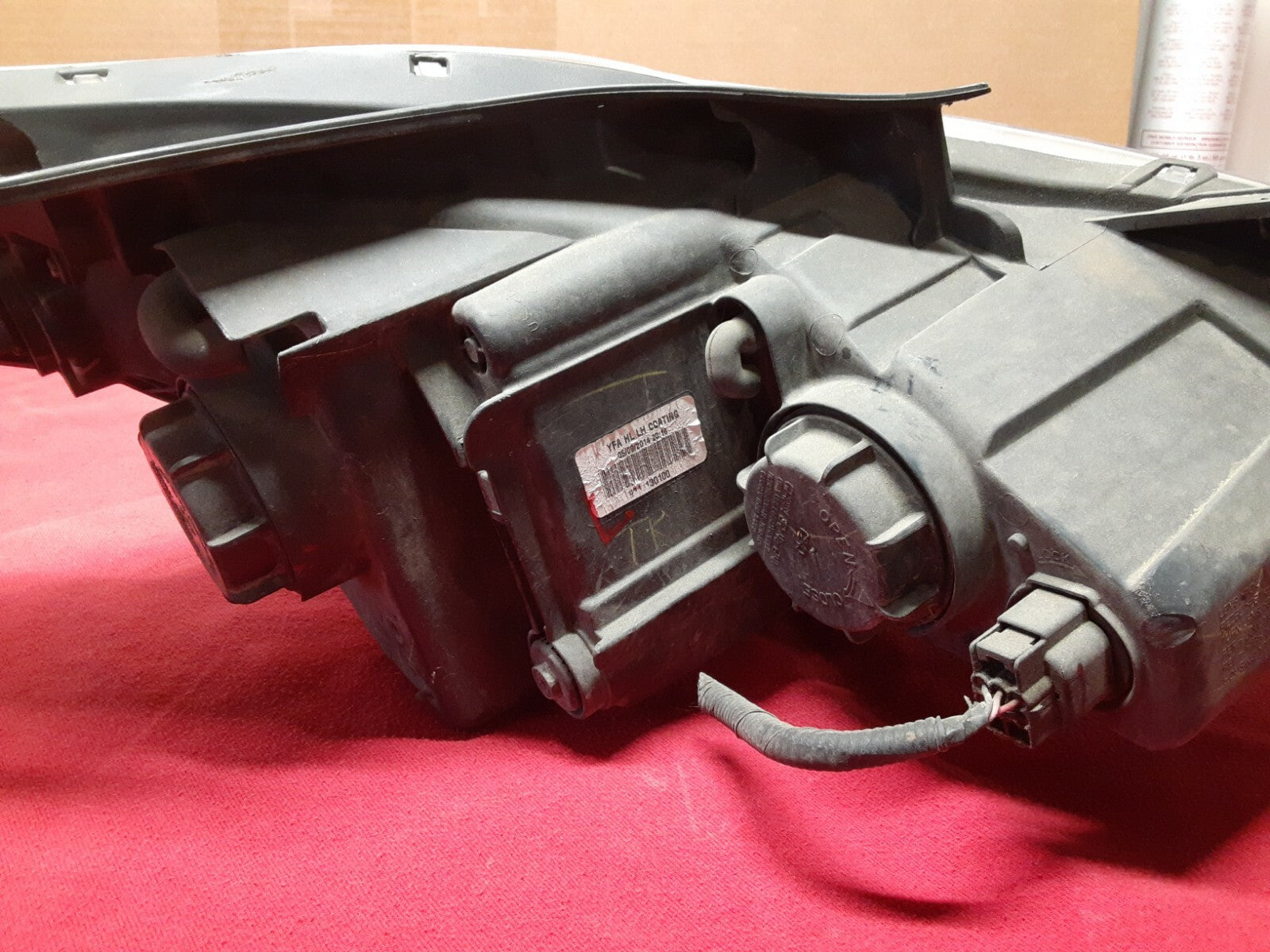 2011 2012 2013 2014 Hyundai Sonata LEFT DRIVER Headlight Lamp C-type Bezel