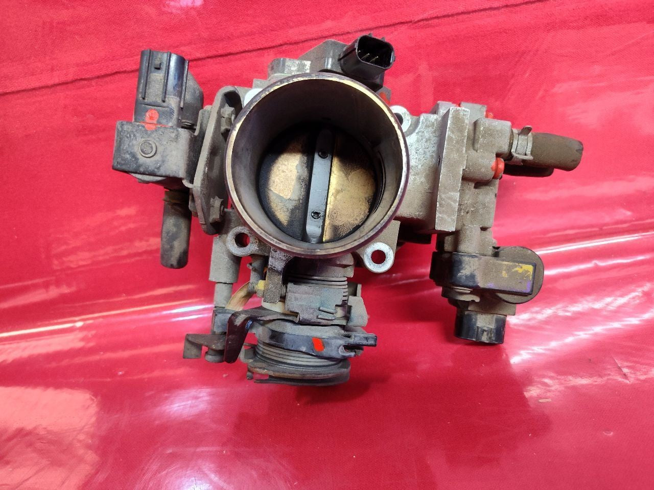 01-05 Honda Civic 1.7L SOHC CNG GX Vtec-E Automatic Throttle Body Throttle Valve