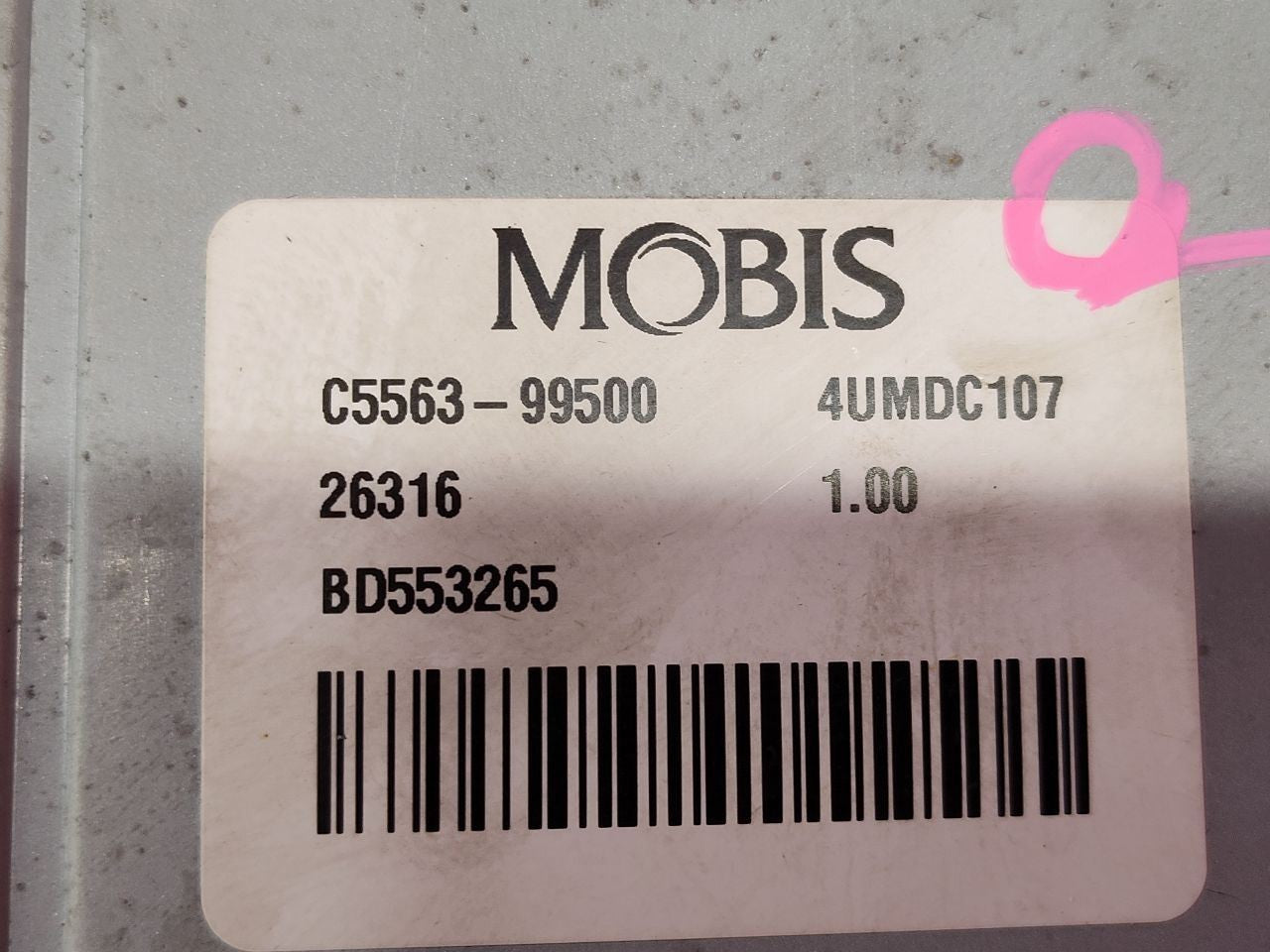 2016-2018 Kia Sorento Power Steering Column Motor Control Module C5563-99500
