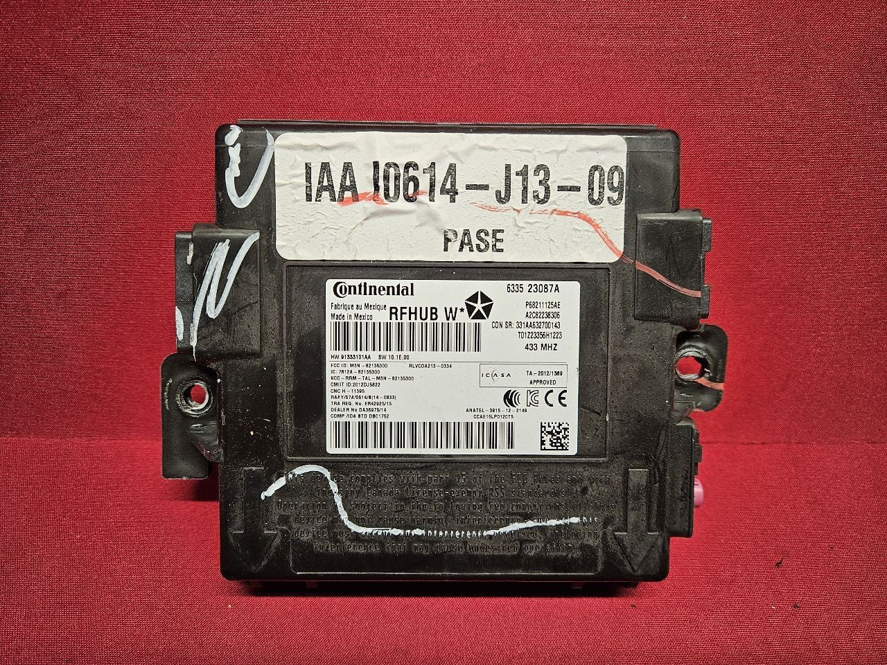 2016 2017 Durango / Grand Cherokee Multifunction Keyless Hub Receiver Module