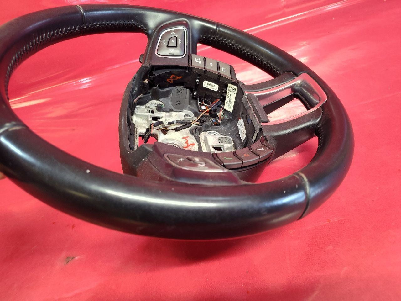 2012-2017 Range Rover Evoque Steering Wheel Black Leather w/ Cruise Control