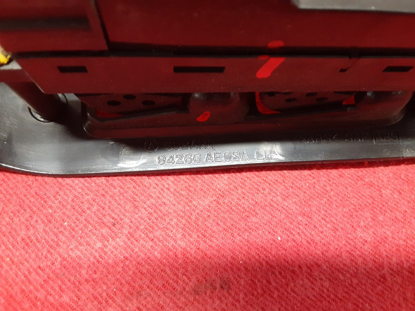 2000 2001 2002 2003 2004 Subaru Legacy Outback Master Window Lock Mirror Switch