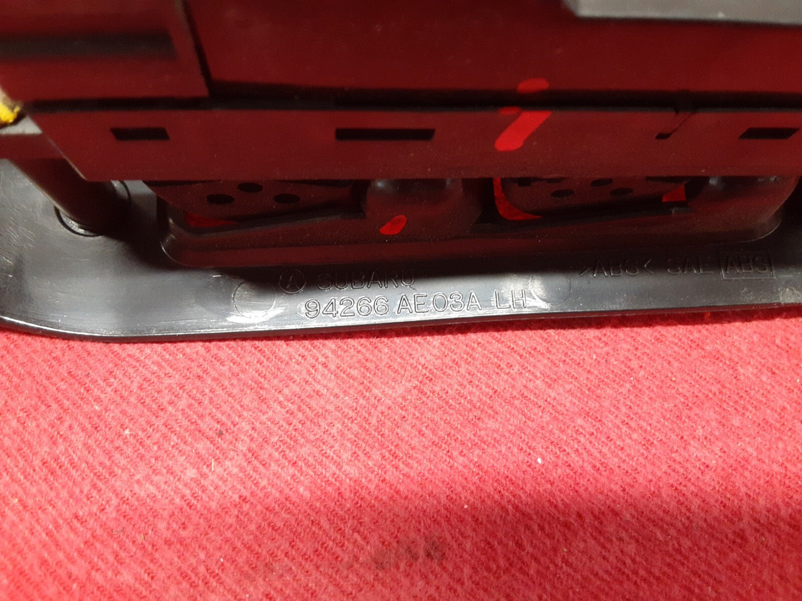 2000 2001 2002 2003 2004 Subaru Legacy Outback Master Window Lock Mirror Switch