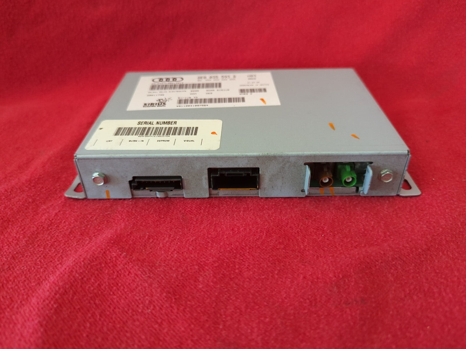 Volkswagen VW Audi Sirius XM Radio Audio Satellite Control Unit 8E0-035-593-D