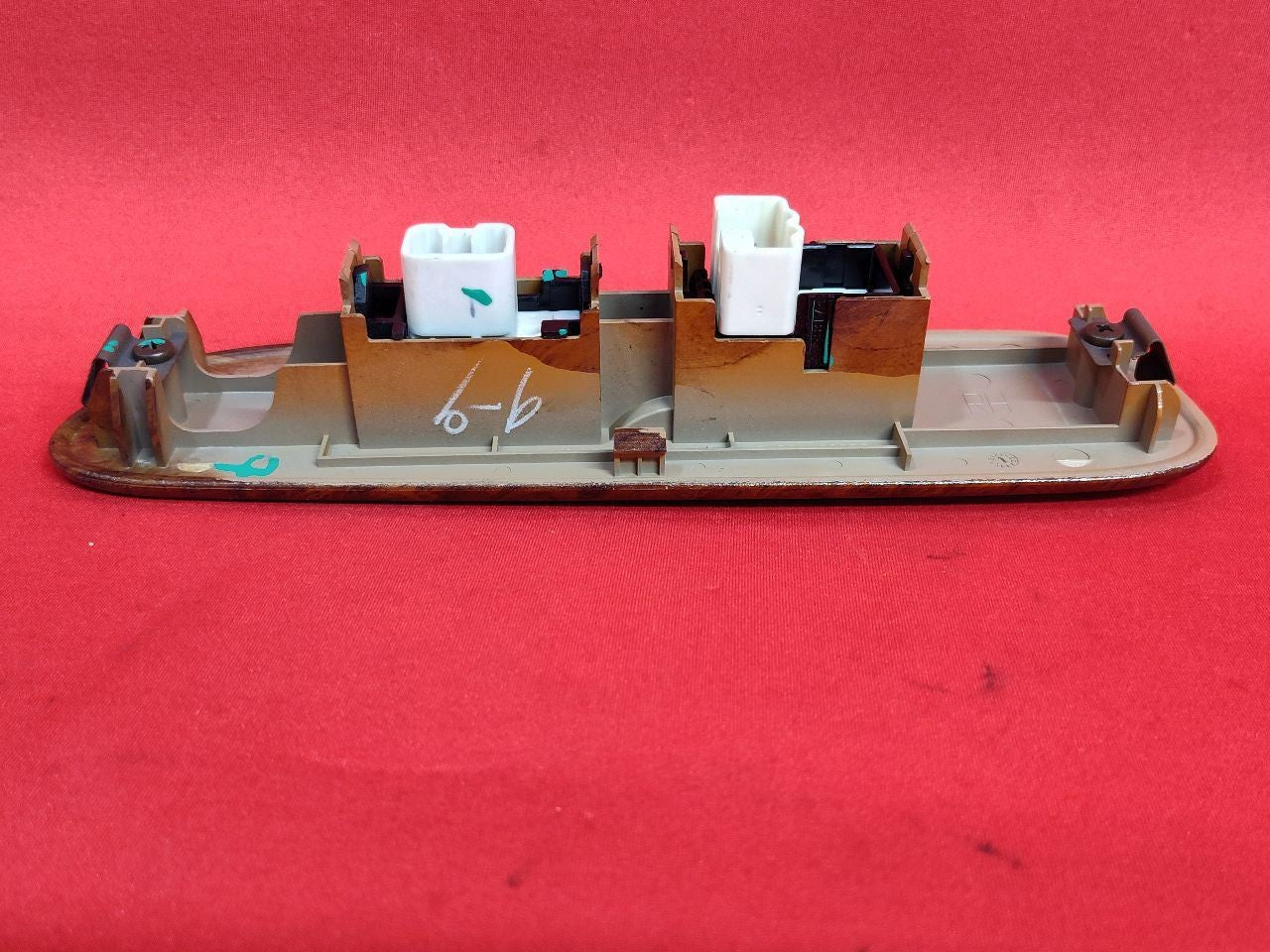 2000-2004 Toyota Tundra FRONT RIGHT PASSENGER Door Window Switch w/ Woodgrain