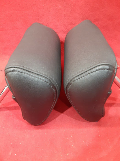 2004 - 2008 Nissan Maxima Leather Rear Left Right Headrest Set Black