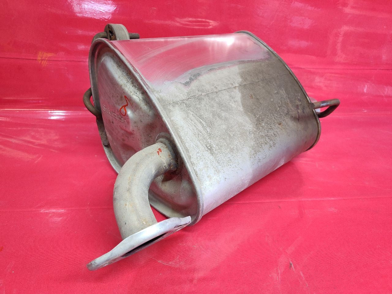 2015-2021 Subaru WRX 2.0L Turbo RIGHT PASSENGER Exhaust Muffler - 38k Miles