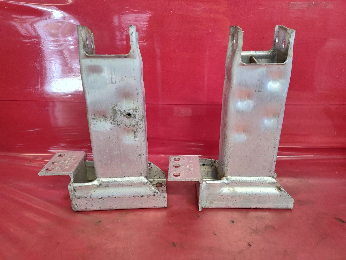 2004-2010 BMW X3 Front Bumper Impact Absorber Reinforcement Rail Brackets SET