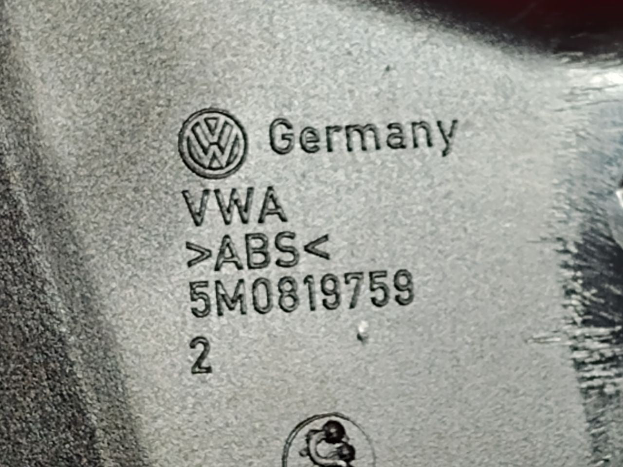 2009-2011 VW Volkswagen Tiguan LH LEFT DRIVER Dash Air Vent Register Grey