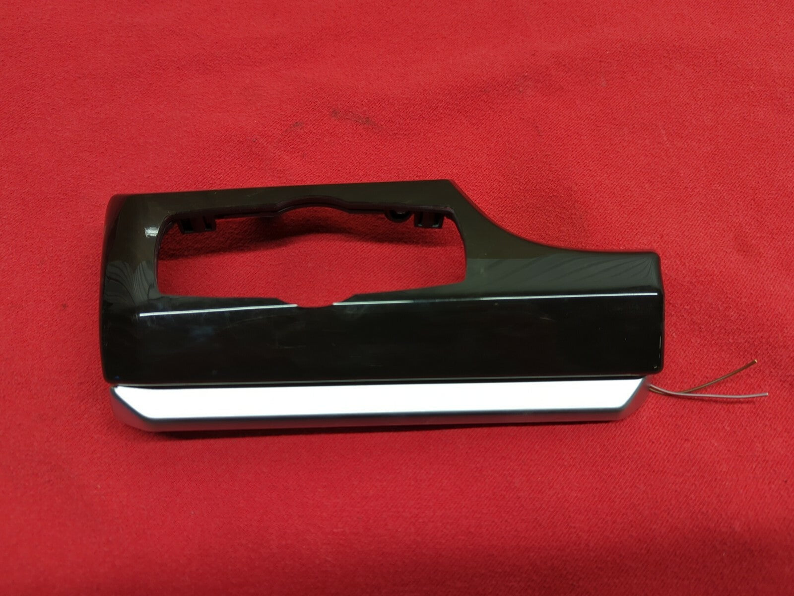 2010 2011 2012 2013 BMW 5 Series GT Headlight Lamp Switch Bezel w/ Aluminum Trim