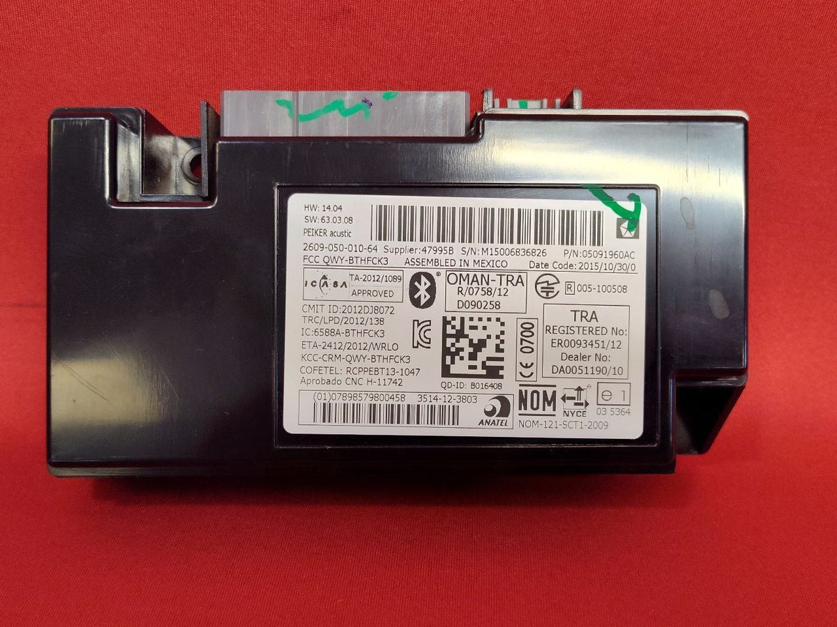 2011-2018 Chrysler Dodge Jeep Uconnect Telematics Communication Control Module 