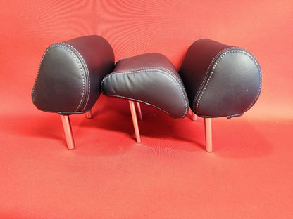2011 Lexus IS250 IS350 REAR Left Right Center Headrest 3 Set Black Leather
